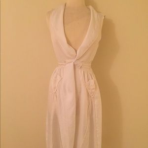 BCBG Maxazria Runway White Dress